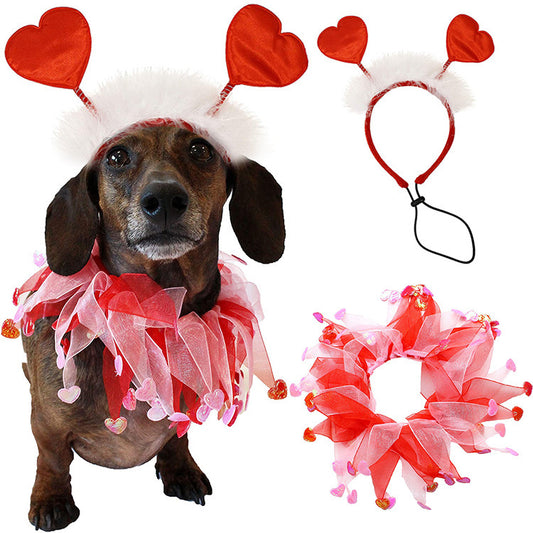 Accesorios para Mascotas: Decoración de San Valentín 2025